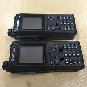 對講機的氣密性檢測過程展示